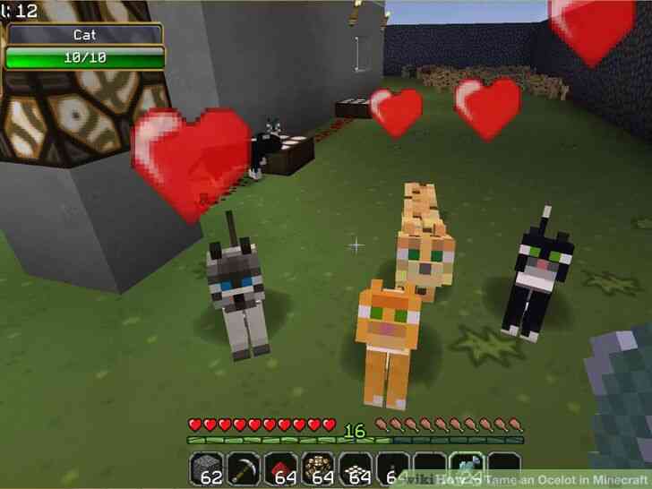 Image intitulé Apprivoiser un Ocelot dans Minecraft Étape 13